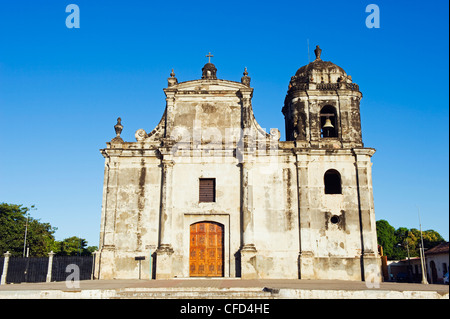 Eglise de San Juan, Leon, Nicaragua, Amérique Centrale Banque D'Images