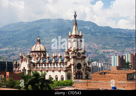 Église de Medellin, Colombie, Amérique du Sud Banque D'Images