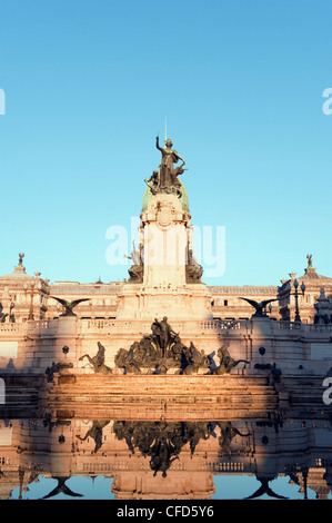 Monumento a los dos Congresos, Palacio del Congreso (Congrès national des capacités), de la Plaza del Congreso, Buenos Aires, Argentine Banque D'Images