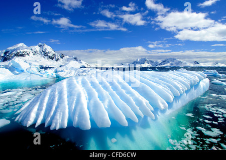 Paradise Bay, péninsule Antarctique, l'Antarctique Banque D'Images