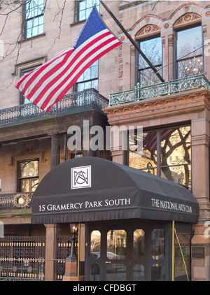 National Arts Club Gramercy Park South Banque D'Images