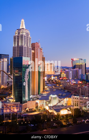 New York New York Casino, Las Vegas, Nevada, United States of America, Banque D'Images