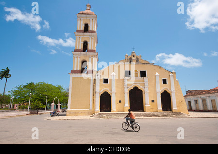 L'Iglesia Mayor de San Juan Bautista de Remedios dans l'église, Cuba, Antilles, Caraïbes, Amérique Centrale Banque D'Images