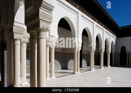 Grande Mosquée de Paris, Paris, France, Europe Banque D'Images