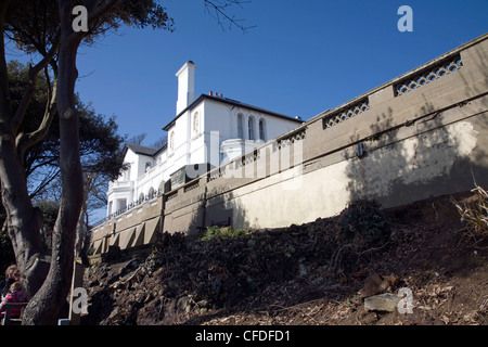 Hôtel particulier de South Beach, Felixstowe, Suffolk, Angleterre Banque D'Images