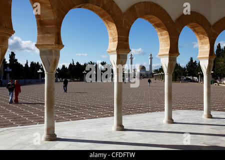 Mausolée d'Habib Bourguiba, Monastir, Tunisie, Afrique du Nord, Afrique Banque D'Images