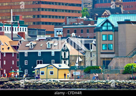 Front de mer d'Halifax, Nouvelle-Écosse, Canada Banque D'Images