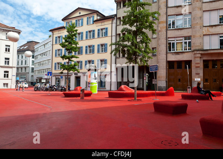 Lounge municipal, Saint-Gall, Suisse Banque D'Images