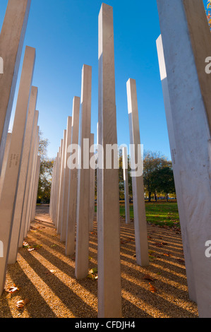 Le 7 juillet, monument à la mémoire des victimes des attentats de 2005, Hyde Park, Londres, Angleterre, Royaume-Uni, Europe Banque D'Images