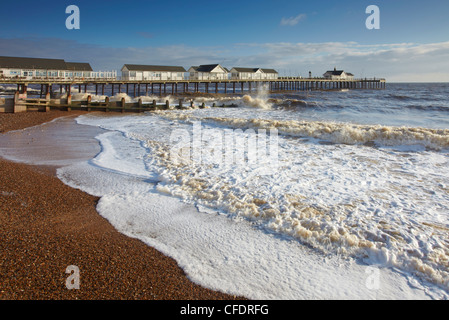 Un matin,à Southwold, Suffolk, Angleterre, Royaume-Uni, Europe Banque D'Images
