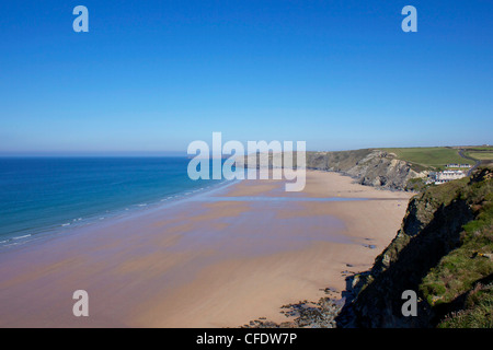 Baie de Watergate, Newquay, Cornwall, Angleterre, Royaume-Uni, Europe Banque D'Images