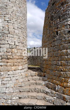 Zimbabwe Geat, Site du patrimoine mondial de l'UNESCO, le Zimbabwe, l'Afrique Banque D'Images