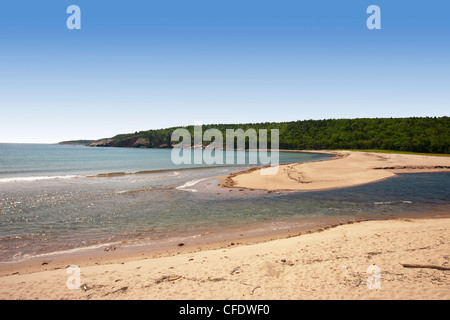 Neil's Harbour Beach, Cape Breton, Nova Scotia, Canada Banque D'Images