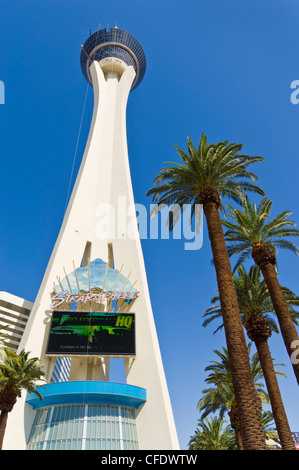 Stratosphère stratosphère Tower, Hotel, The Strip, Las Vegas Boulevard South, Las Vegas, Nevada, United States of America Banque D'Images