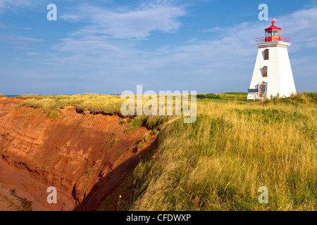 L'érosion des falaises, Cap Egmont, Prince Edward Island, Canada Banque D'Images