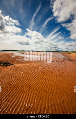 Marée basse, Souris, Prince Edward Island, Canada Banque D'Images