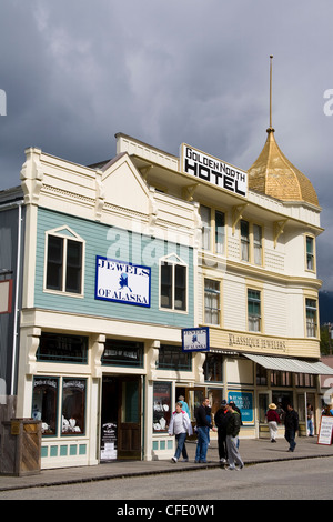 Golden North Hotel, Skagway, le sud-est de l'Alaska, États-Unis d'Amérique, Banque D'Images