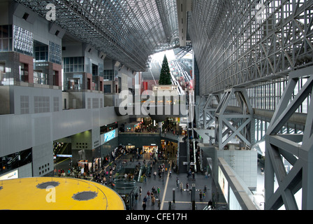 La gare de Kyoto, Kyoto, Japon. Banque D'Images