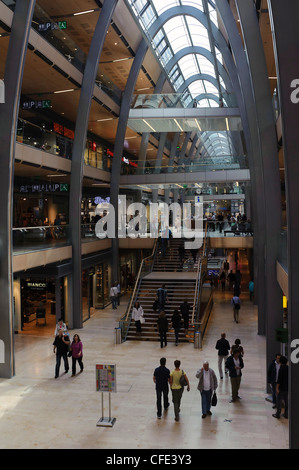 Shopping-Arcade Europa-Passage à Hambourg, Allemagne Banque D'Images