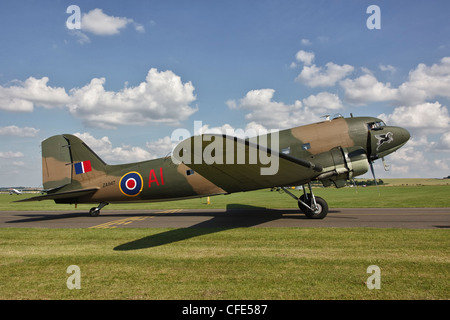 Douglas DC3/C47 de l'avion de transport Dakota RAF Banque D'Images