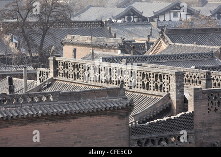 La dynastie Qing, Pingyao vieille ville, province de Shanxi, Chine Banque D'Images