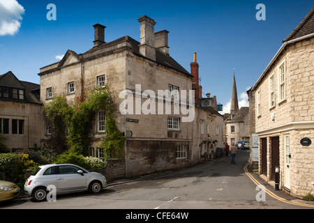 UK, Gloucestershire, Stroud, Painswick, St Mary's Street Banque D'Images