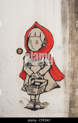 Le Petit Chaperon Rouge. BNE. Banque D'Images