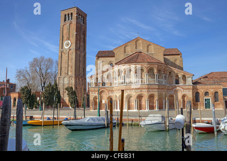 Basilique de Santa Maria e San Donato, Murano, Veneto, Italie Banque D'Images