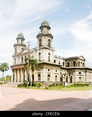 Cathédrale de Santiago Managua Nicaragua sur la Plaza de la Révolution Banque D'Images