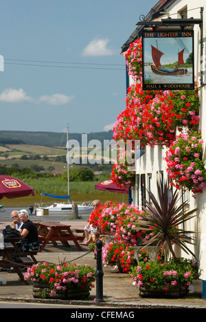 L'Inn, Ocean Park, Devon, Angleterre Banque D'Images