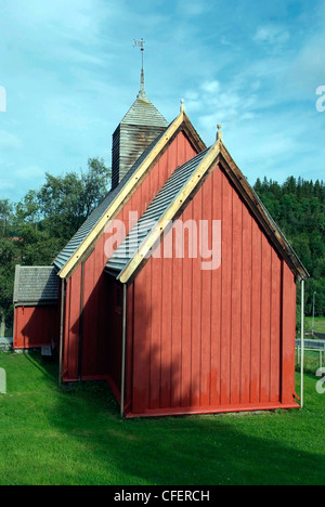 Norvège - TRONDHEIM Torndelag Sverresborg - Musée Folklorique Lo Kirke Banque D'Images