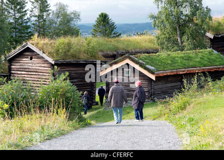 Norvège - TRONDHEIM Sverresborg - Musée folklorique de Torndelag Banque D'Images