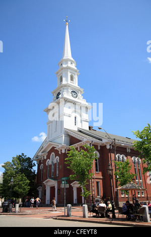 L'Église, Portsmouth, New Hampshire, New England, United States of America, Banque D'Images