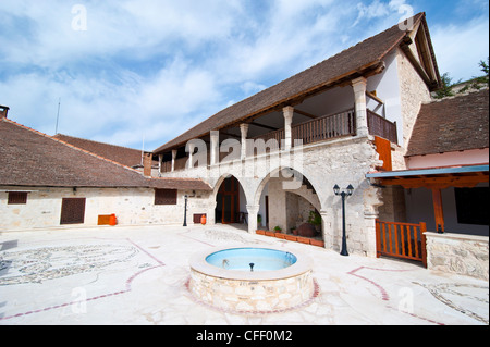 Monastère Stavros près d'Omodos, Chypre, Europe Banque D'Images