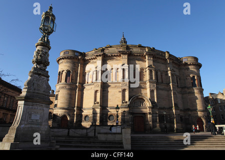 Le McEwan Hall, conçu par Sir Robert Rowand Anderson qu'Edinburgh University hall du diplôme à Édimbourg, Écosse, Royaume-Uni Banque D'Images