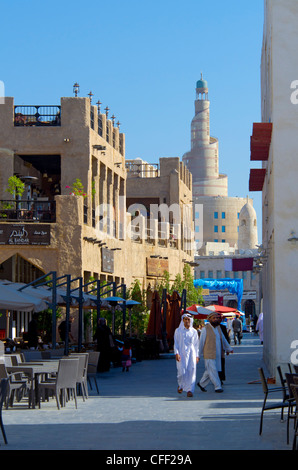 Souq Waqif, Doha, Qatar, Moyen-Orient Banque D'Images