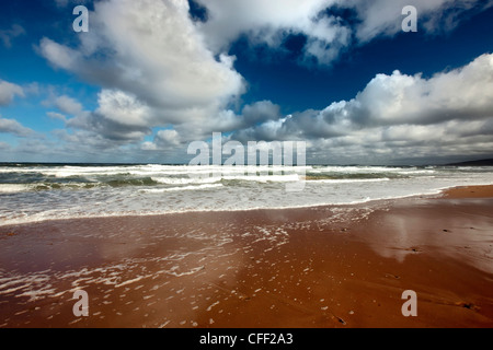 Plage d'Inverness, l'île du Cap-Breton, Nouvelle-Écosse, Canada Banque D'Images