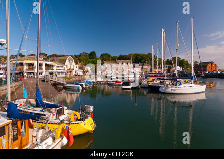 Port de Padstow, Cornwall, Angleterre, Royaume-Uni, Europe Banque D'Images