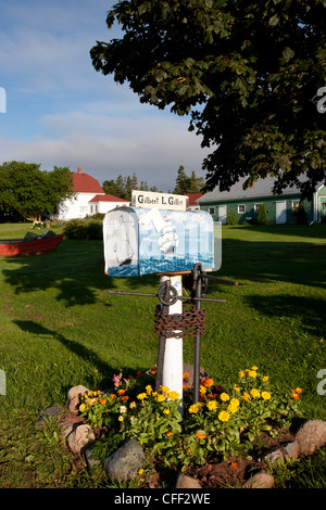 Boîte aux lettres, Point Prim, Prince Edward Island, Canada Banque D'Images