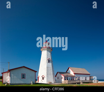 Phare d'East Point, Prince Edward Island, Canada Banque D'Images