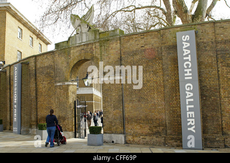 La Saatchi Gallery à Chelsea, Londres Banque D'Images