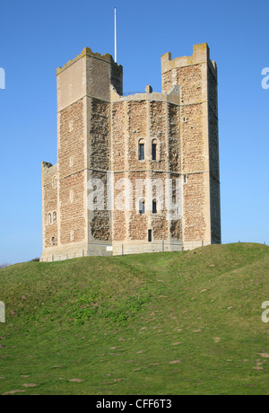 Château d'Orford Suffolk Angleterre Banque D'Images