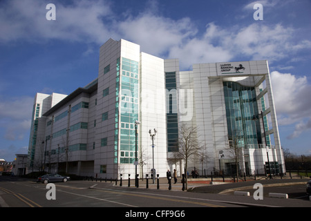 Lloyds Banking Group retail contact call center anciennement les bureaux de Halifax à l'Irlande du Nord Belfast gasworks UK Banque D'Images