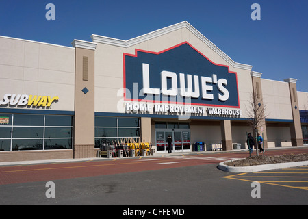 Lowe's Home Improvement Store Banque D'Images