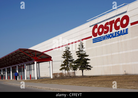 Magasin Costco Sign Banque D'Images