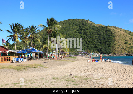 Timothy Beach à Saint-Kitts Banque D'Images