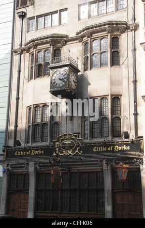 Cittie de Yorke Pub High Holborn London Banque D'Images