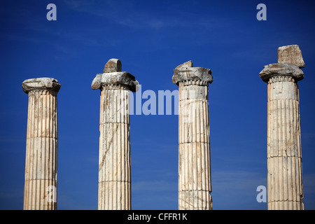 Ephèse était une ancienne ville grecque située en Turquie. Banque D'Images