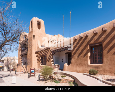 New Mexico Museum of Art, Santa Fe Banque D'Images