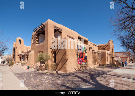 New Mexico Museum of Art, Santa Fe Banque D'Images